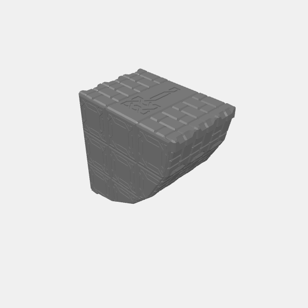 Undesrstone Stackers - Block Quarter Round 3x3 Full v1.0.stl