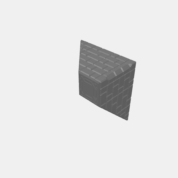 Undesrstone Stackers - Pyramid Outer Corner Square 3x3 Full  v1.0.stl