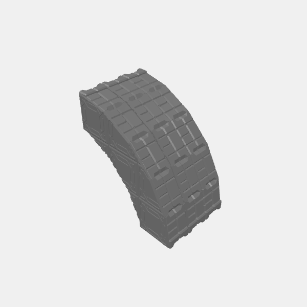 Undesrstone Stackers - Stair Quarter Round 3x3 Corner Down v1.0.stl