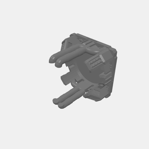 Short Small Soda Can - 59mm/Industrial soda can tower Base - single pipes 2- 59mm soda can v1.0.stl