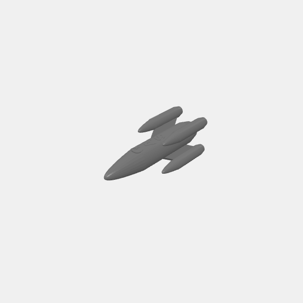Rocket Fuel Gas Station - Large Rocket Model Sign - Rocket - 20mm - v2.0.stl
