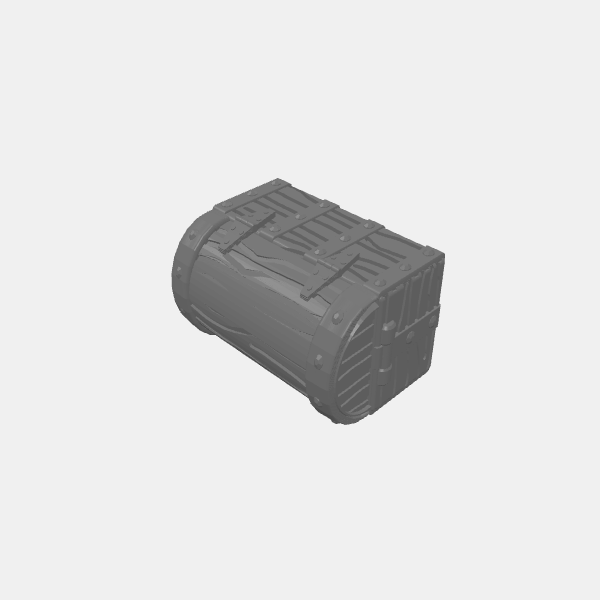 Treasure Chest - Round Top 1 v1.0.stl