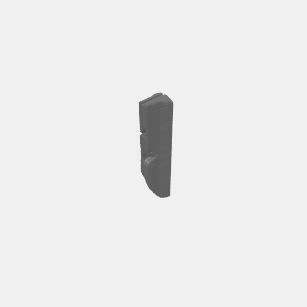 Gaslands - Jersey Barrier - Ruined 50mm v1.0.stl