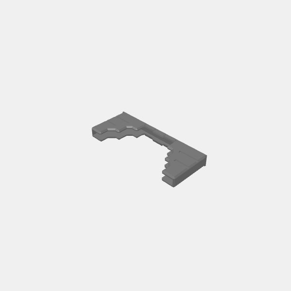 Force field doors/Sci Fi - Walls - Force Door insert 75mm v1.0.stl