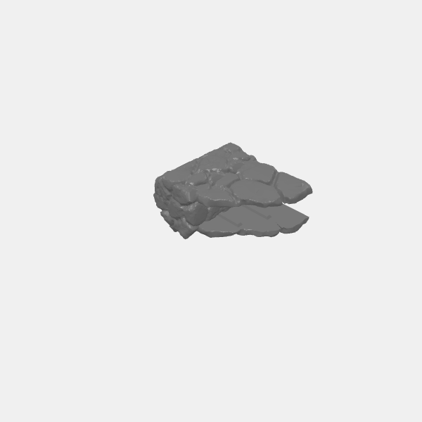 Junction Columns/Skystone Walls - Junction Column Short - Corner 45 v1.0.stl