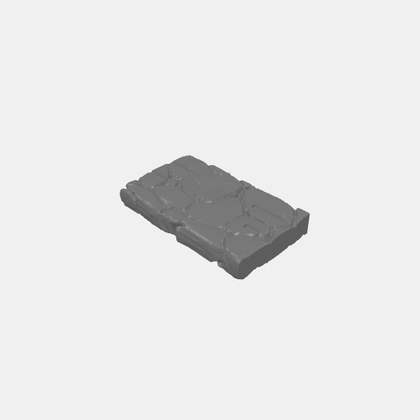 Walls/Skystone Walls - Wall Short 50mm v1.0.stl