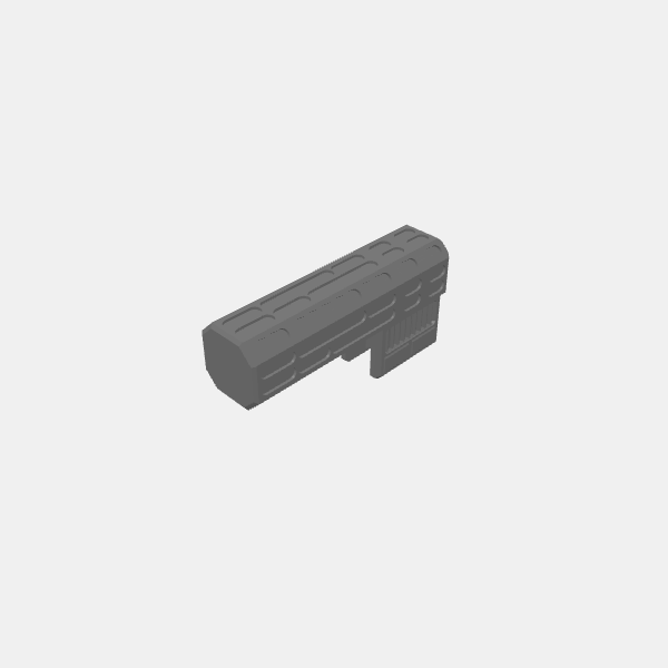 Sci Fi - Star Station Walls - Junction Column - End v1.0.stl