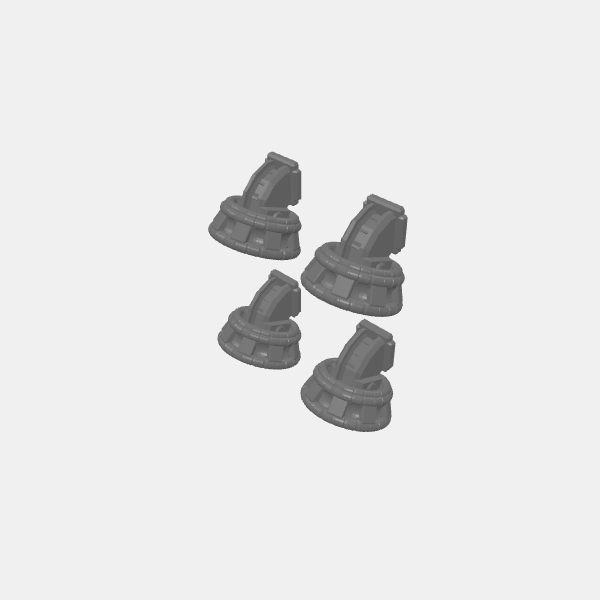 Gaslands - Hover Jet upgrade - hover units x4 v1.0.stl