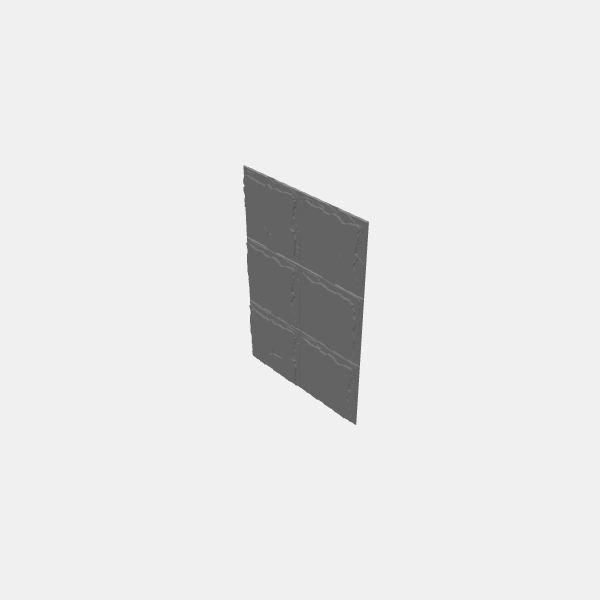 No Walls/Dungeon Plates - Rough Stone - 1.25 - 2x3 No Wall v1.0.stl