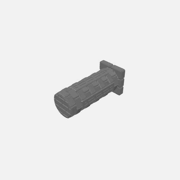 Understone Columns - Circular Straight - Knotwork 2 v1.0.stl