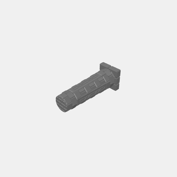 Understone Columns - Circular Tapered - Knotwork 1 v1.0.stl