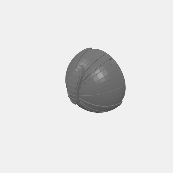 Thermal Detonator - Dice Cup Top NEEDS SUPPORT v1.1.stl