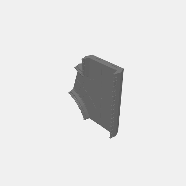 Gaslands - Freeway - Section Junction Right 200mm v1.0.stl