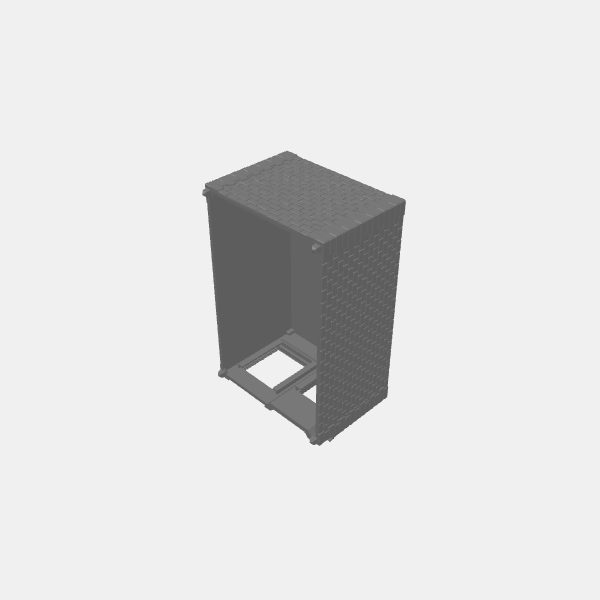 Urban - Retail Storefront - Ground Floor - Right Side door- 40mm v1.0.stl