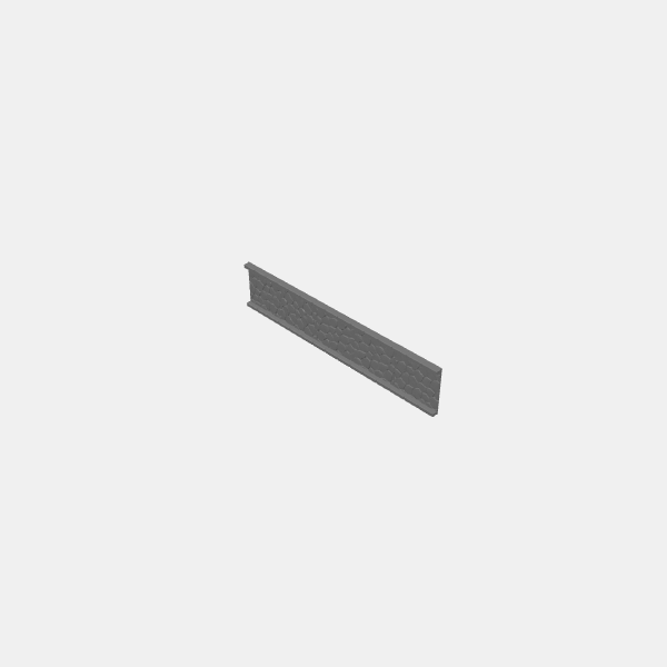 Corridors/Dungeon Plates - Cobblestone 2 - 1.25 - 1x5 Corridor v1.0.stl