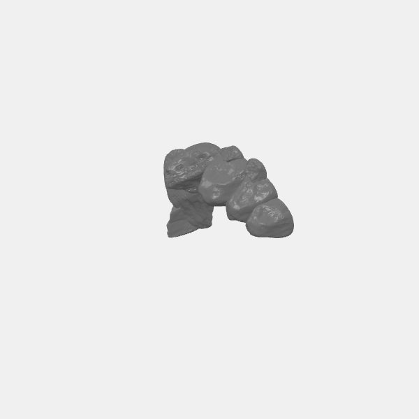 Fantasy - Rocks Grouped in Arc 1 v1.0.stl