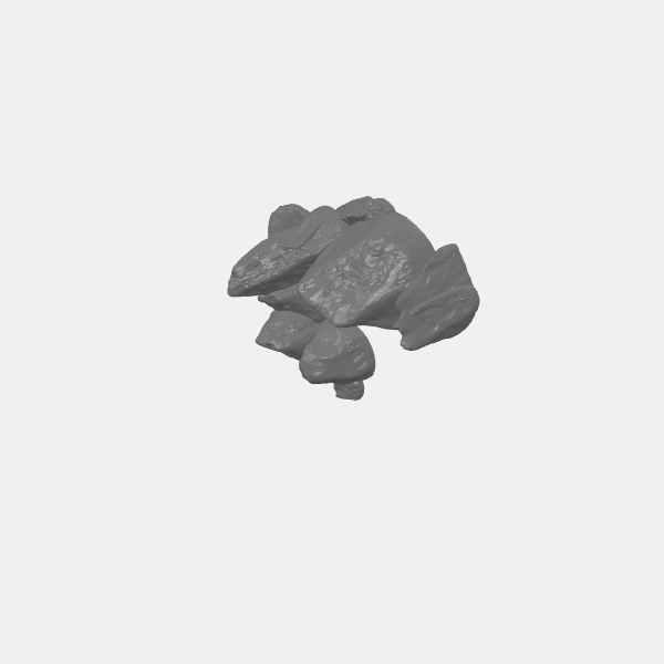 Fantasy - Rocks Grouped in Arc  2 v1.0.stl