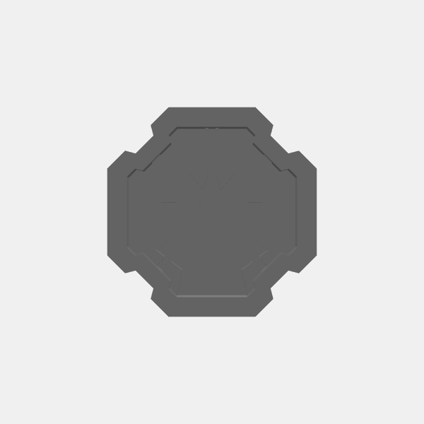 SB3D - Game Tokens - Void Admiral - Shield Broken Token v1.0.stl