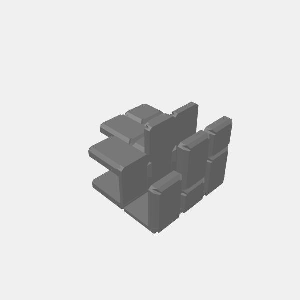 Column Junctions/Understone Walls - Minimal Junction R - Corner v1.1.stl