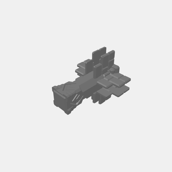 Column Junctions/Understone Walls - Junction - Cross v1.4.stl