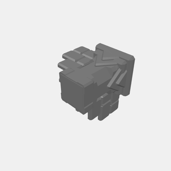 Column Junctions/Understone Walls - Junction - Short Corner v1.0.stl