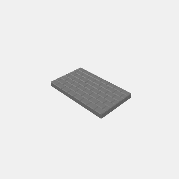 Walls - Plain/Understone Walls - Wall Plain 100mm v1.1.stl