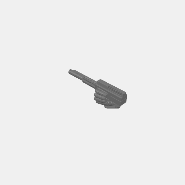 Gaslands - Side mounted Machine Gun L v1.4.stl