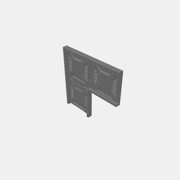 Junctions/Dungeon Plates - Sci Fi - 1.25 - 1x Corridor Corner L v1.0.stl