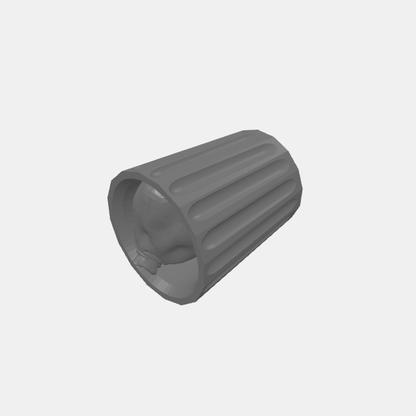 Urban - Scatter - Garbage - Garbage Can with garbage no lid v1.1.stl