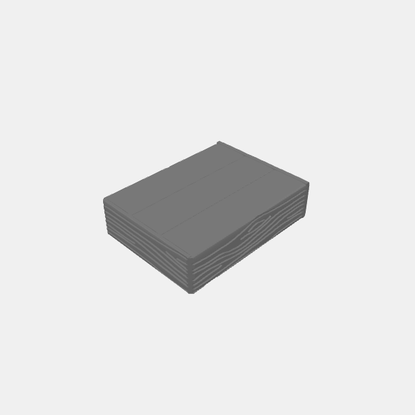 Fantasy Scatter - Bookshelf - Rectangular 2 v1.0.stl