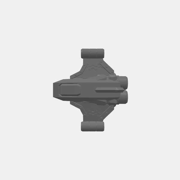 SB3D Warfleets - Machine Cult - Squadron Ship Faction - Crash v1.0.stl