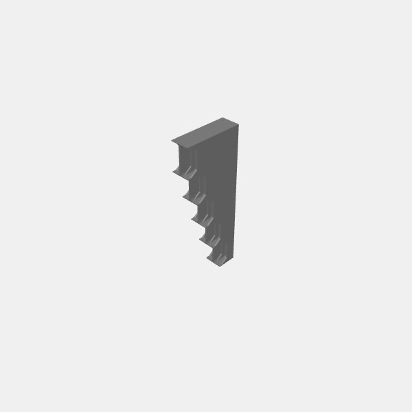 Display Stands middle section x5 v1.0.stl