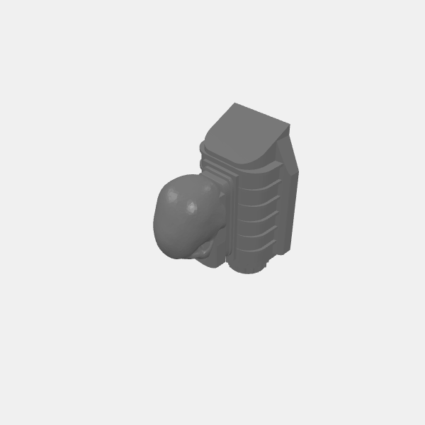 Gaslands Motor Skull 2 flat v1.0.stl
