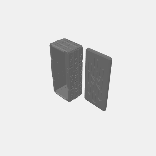 Understone mausoleum coffin and lid empty 1.0.stl
