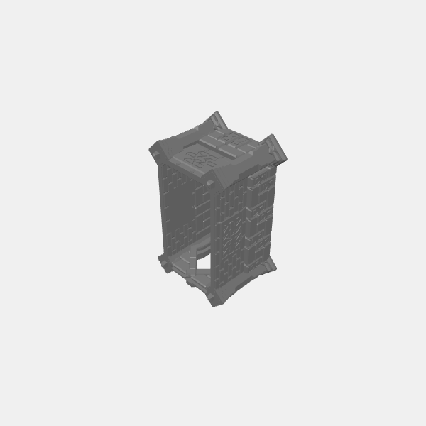 Understone mausoleum 1 - empty building v1.0.stl