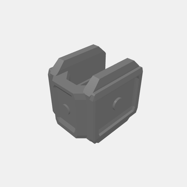 Sci Fi Objective Marker Top - Dot 1 v1.0.stl
