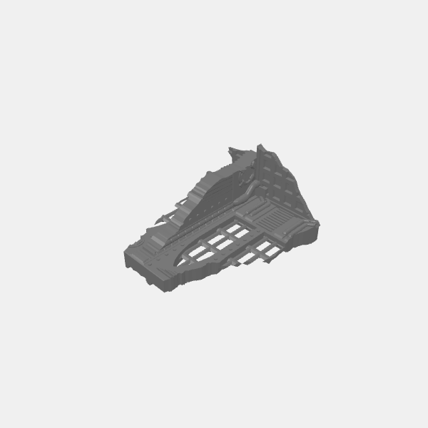Tech Gothic Ruins 2x1 Tee Wall Arched 1 smaller v1.0.stl