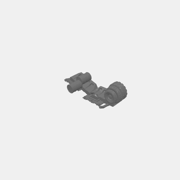 Gaslands Junk Barricades 1 three tires v1.1.stl