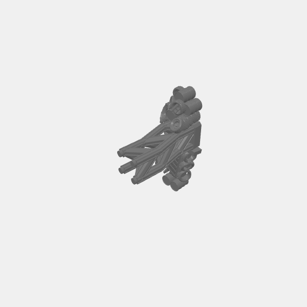 Gaslands Signs - Junk Pile wrecked girder 1 v1.0.stl