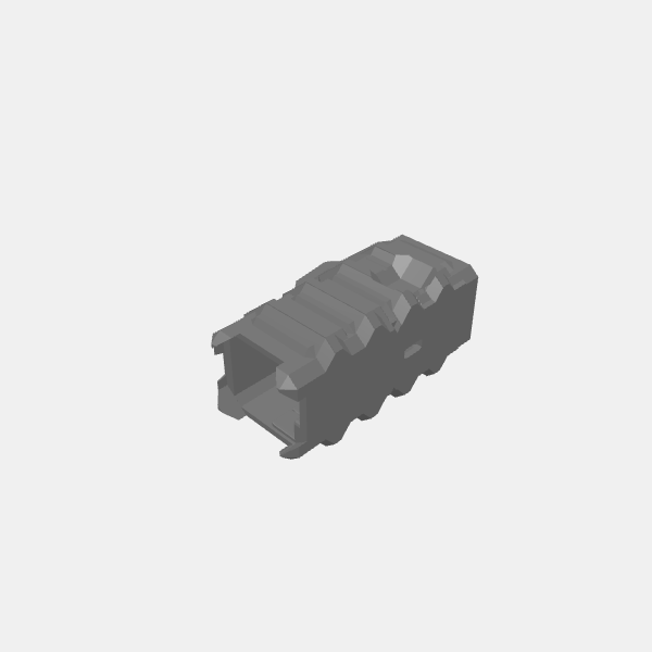 Sci Fi Terrain - Drop Ship - cargo pod module v1.1.stl