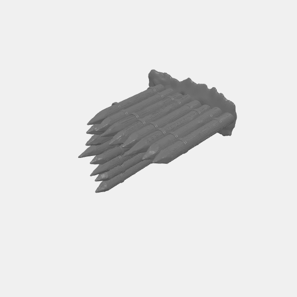 Fantasy Scatter - Spike Wall Corner 1 v1.0.stl