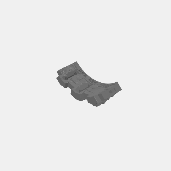 Walls/Battlements/G-BGR-Tilestone-Wall-Battlements-Sm-ArrowSlot-v1.1.stl