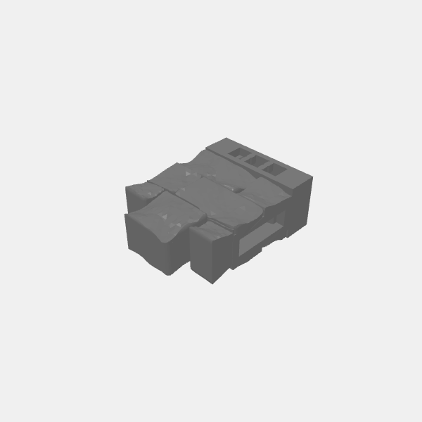 Walls/Battlements/IA-BGR-Tilestone-Wall-Battlements-Sm-v1.0.stl