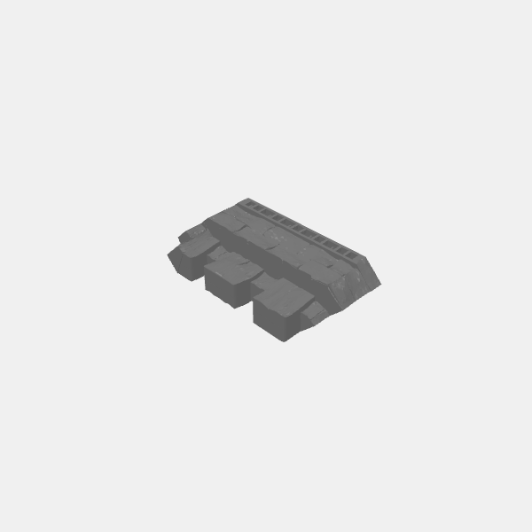 Walls/Battlements/PZ-Mirror-BGR-Tilestone-Wall-Battlements-Lg-v1.0.stl