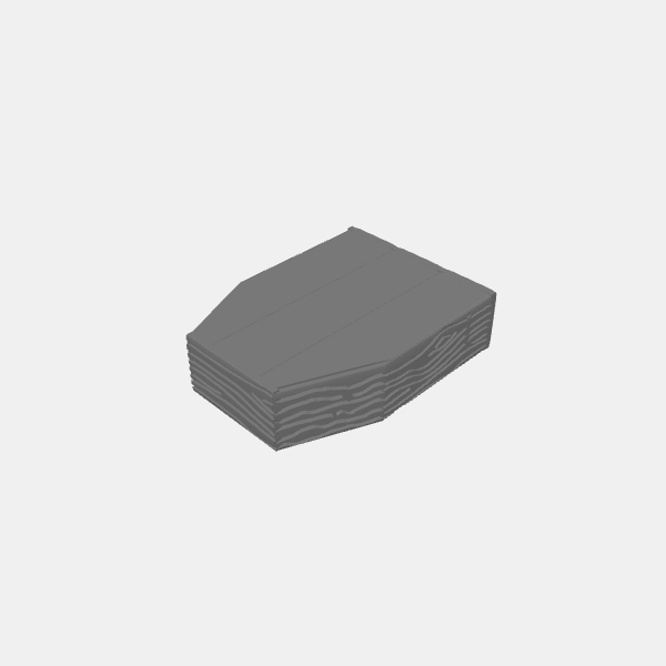 Fantasy Scatter Bookshelf 3 v1.0.stl