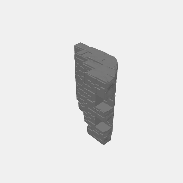 Tilestone Stackers Wide Steps walkway slots Bridge Undercut v1.0.stl