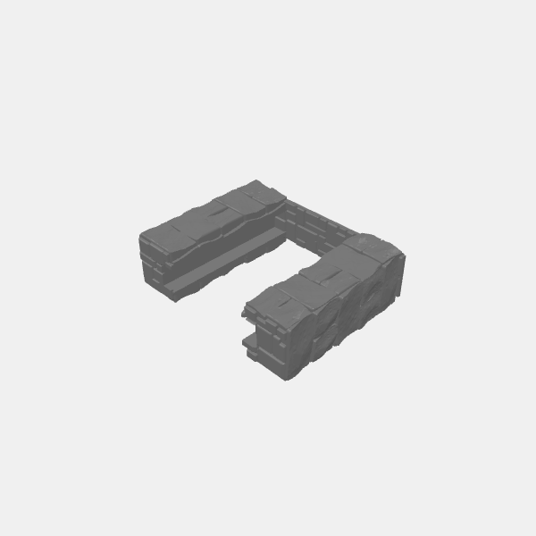 Tilestone Walls - 75mm Wall Hidden Entrance v1.0.stl