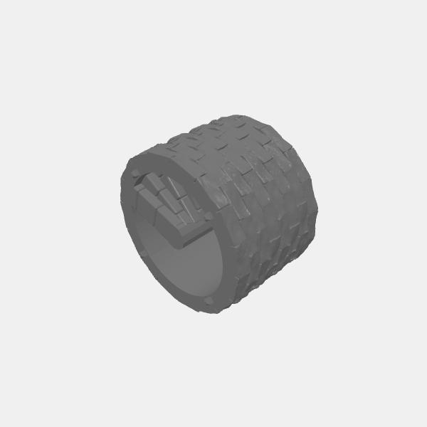 Dice tower Small Tower Middle Plain v1.0.stl