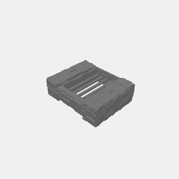 Tilestone Walls - 75mm Wall Bars Plain v1.0.stl
