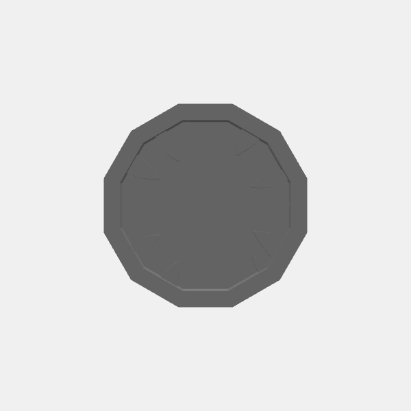 SB3D - OPR Warfleets - Tokens - Blast 20mm v1.0.stl